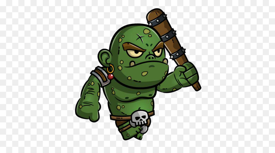 Animation Ogre - hand-painted style png download - 600*500 - Free Transparent Animation png Download.