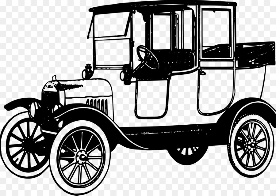 Vintage car Ford Model T Clip art - truck png download - 2400*1706 - Free Transparent Car png Download.