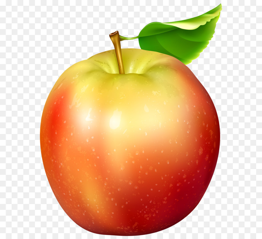 Apple Clip art - Red and Yellow Apple Transparent PNG Clip Art Image png download - 5565*7000 - Free Transparent Apple png Download.