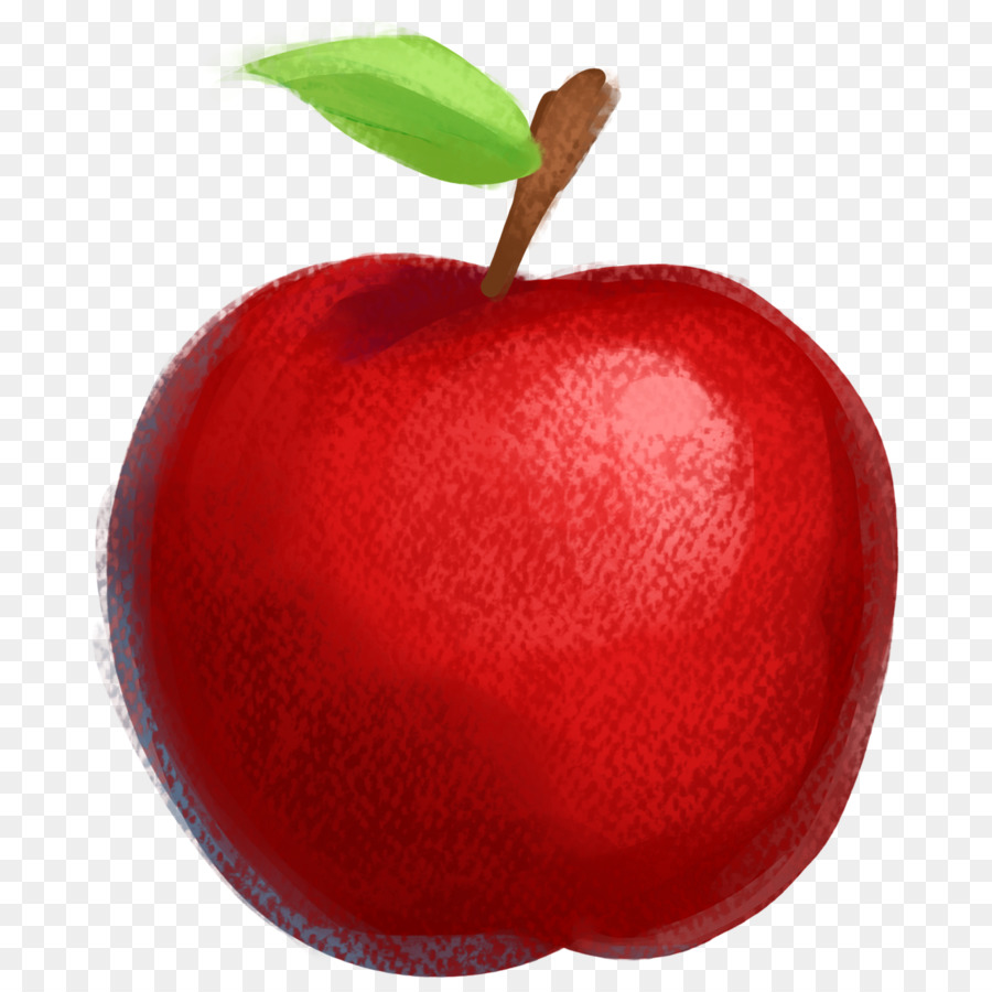 Apple Drawing Fruit Illustration - Red apple png download - 1280*1280 - Free Transparent Apple png Download.