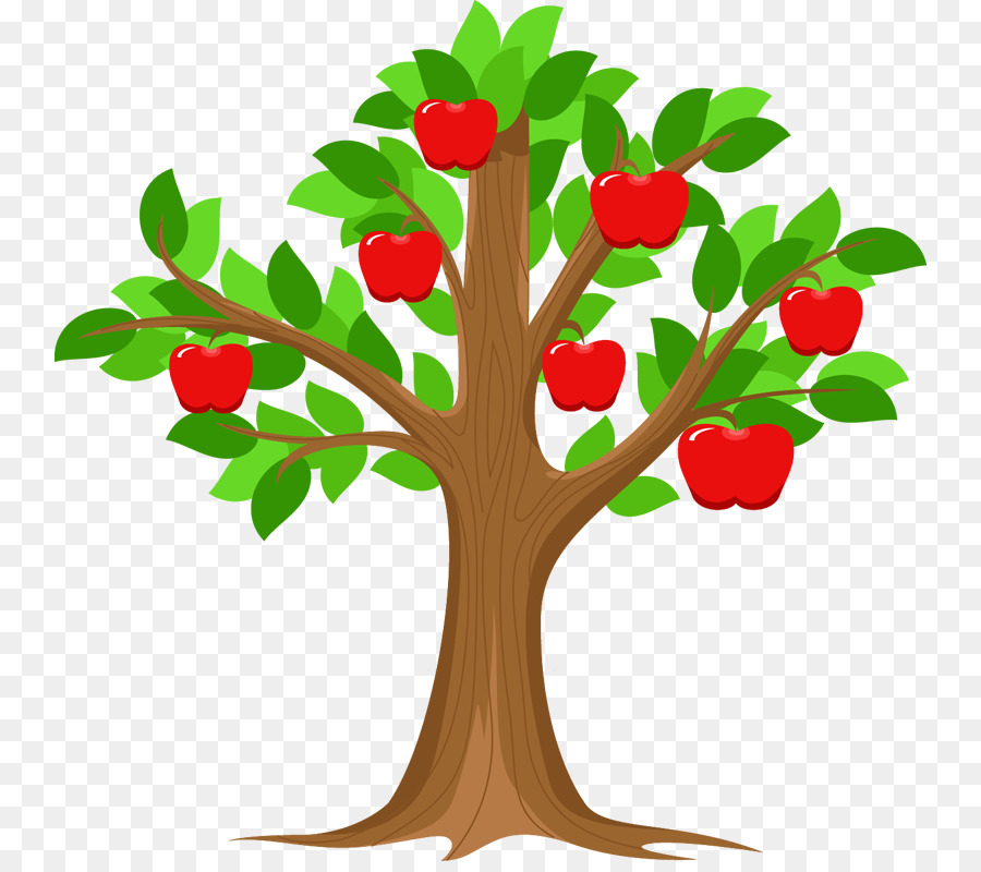 Branch Apple ID Tree Clip art - cartoon apple png download - 800*790 - Free Transparent Branch png Download.