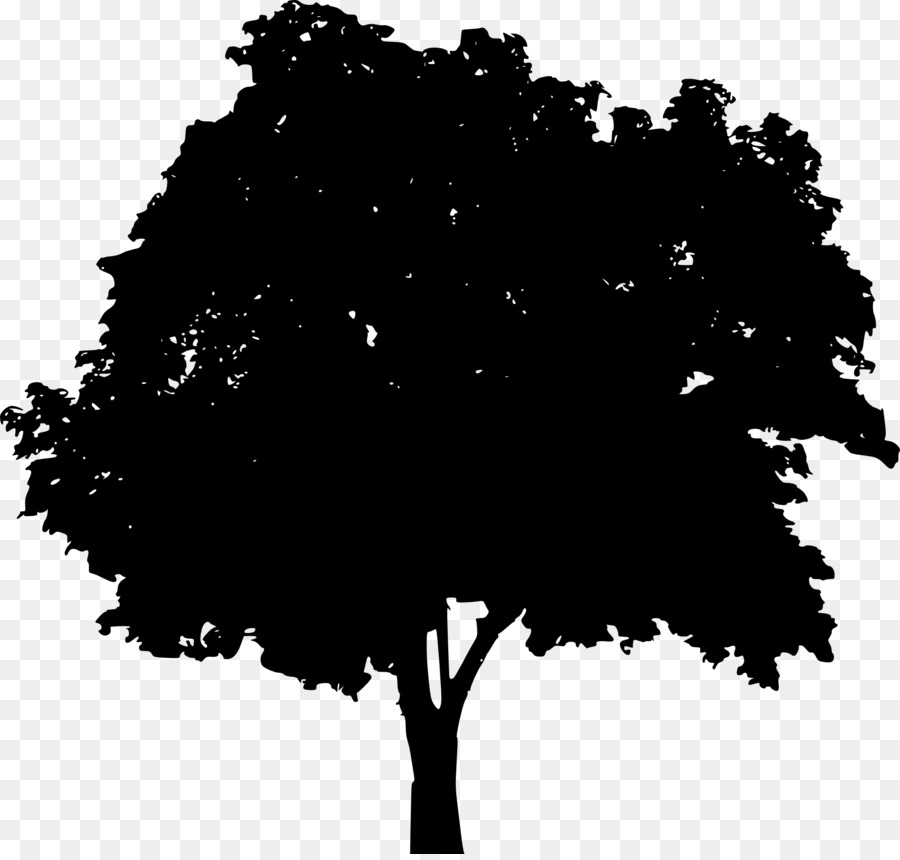 Brittany Silhouette - tree silhouette png download - 2000*1898 - Free Transparent Brittany png Download.