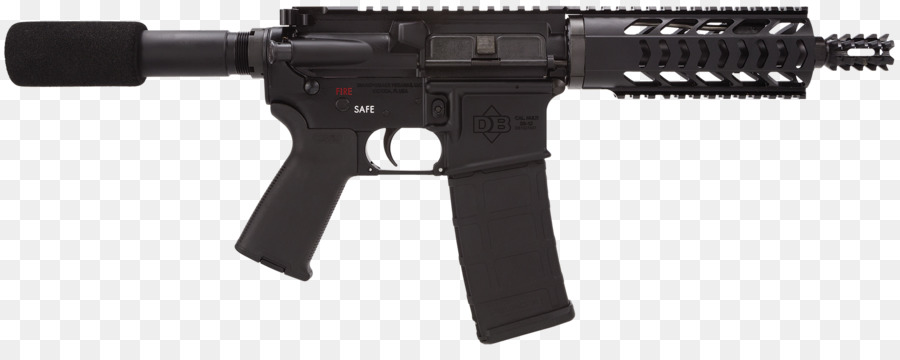 .223 Remington 5.56×45mm NATO Firearm Gun barrel Receiver - ar 15 png download - 1800*700 - Free Transparent  png Download.