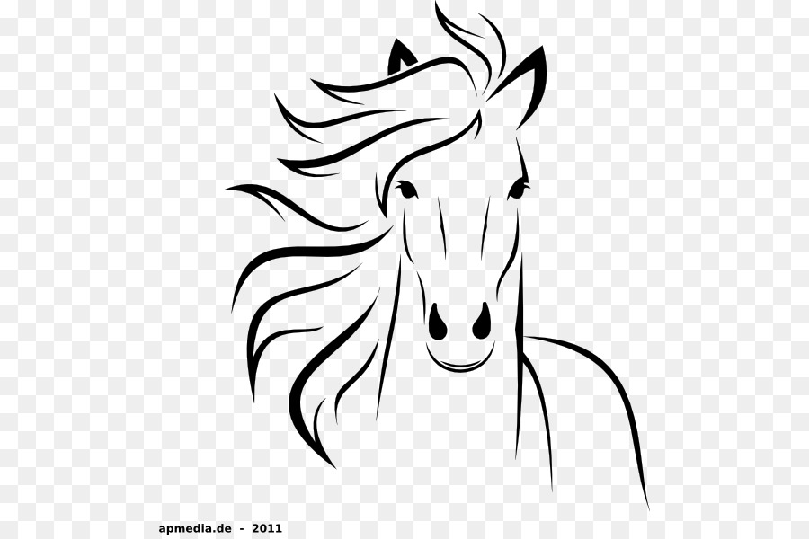 Drawing Horse & Hound Arabian horse Horse head mask Clip art - fire horse png download - 546*595 - Free Transparent  png Download.