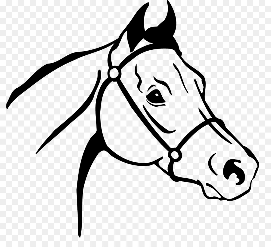Arabian horse Thoroughbred Drawing Clip art - horsehead png download - 1197*1074 - Free Transparent Arabian Horse png Download.