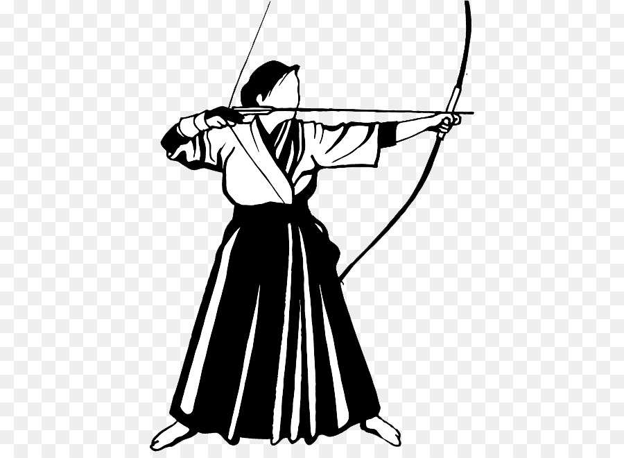 Silhouette Archery Line art Clip art - others png download - 469*651 - Free Transparent Silhouette png Download.