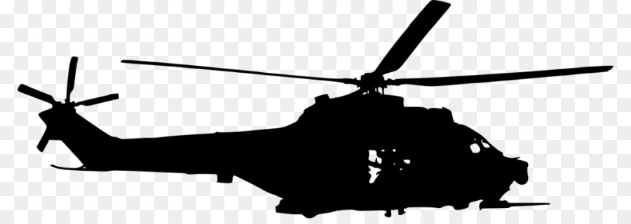 Helicopter rotor Military helicopter Silhouette - helicopter png download - 850*312 - Free Transparent Helicopter Rotor png Download.