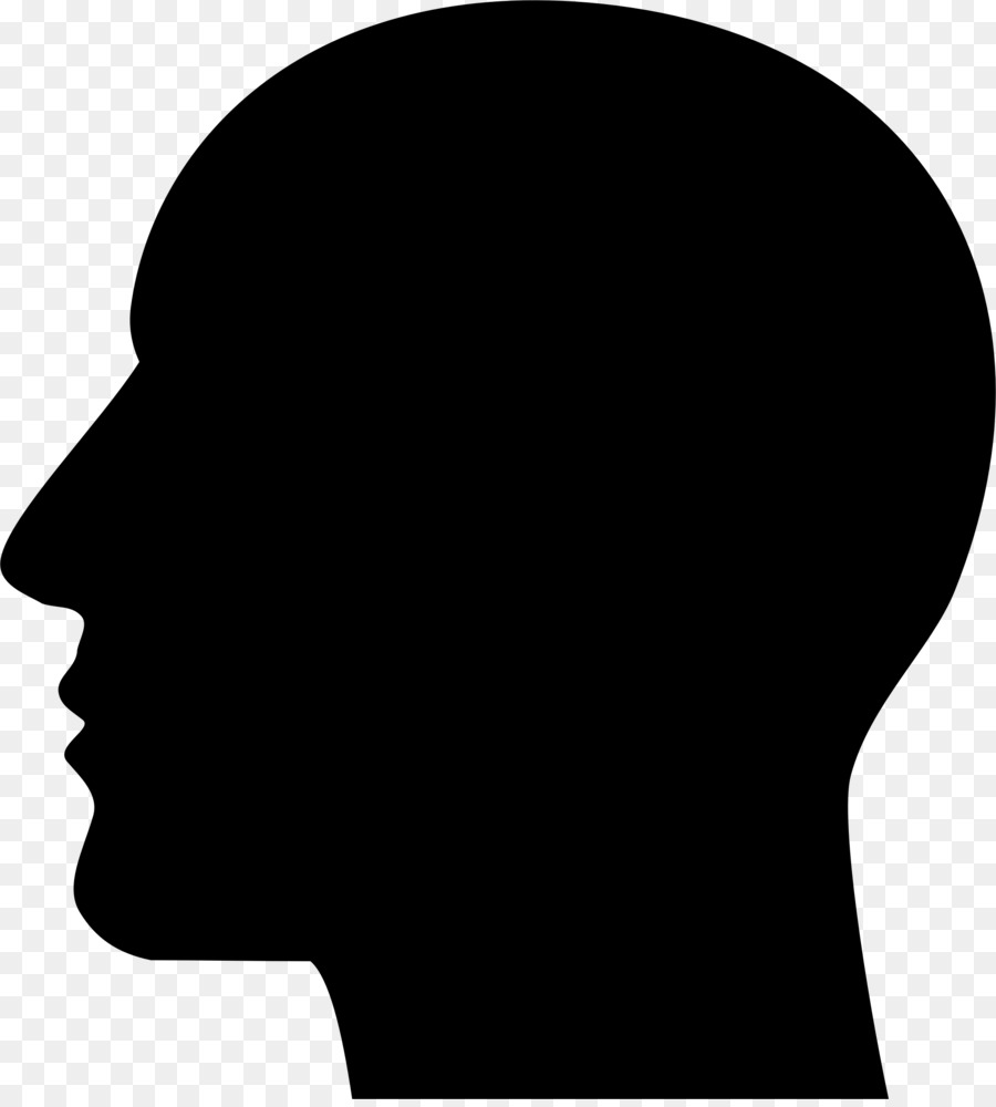 Human head Silhouette Clip art - silhouettes png download - 2056*2268 - Free Transparent Human Head png Download.