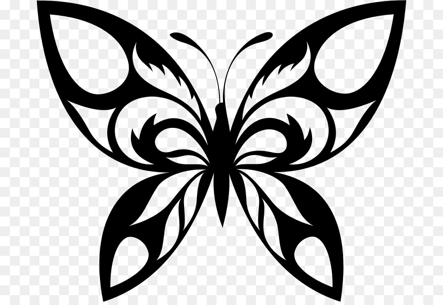 Butterfly Silhouette Clip art - tribal arrow png download - 752*614 - Free Transparent Butterfly png Download.