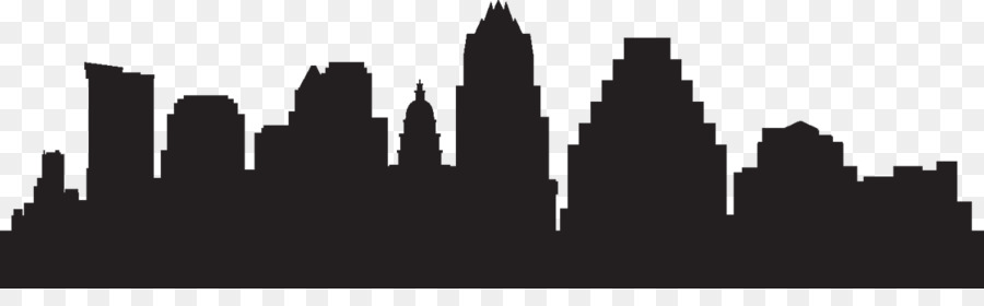 Austin Vector graphics Skyline Royalty-free Illustration - Silhouette png download - 1200*352 - Free Transparent Austin png Download.