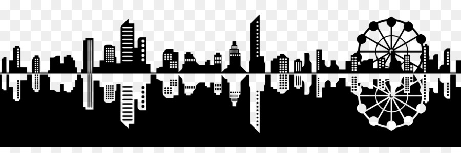 Skyline Scalable Vector Graphics Computer file - Cityscape PNG Pic png download - 2400*770 - Free Transparent Skyline png Download.