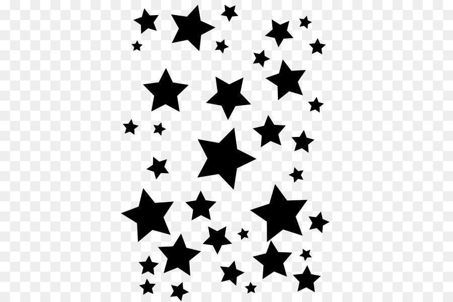 Silhouette - Stars black png download - 424*600 - Free Transparent Silhouette png Download.