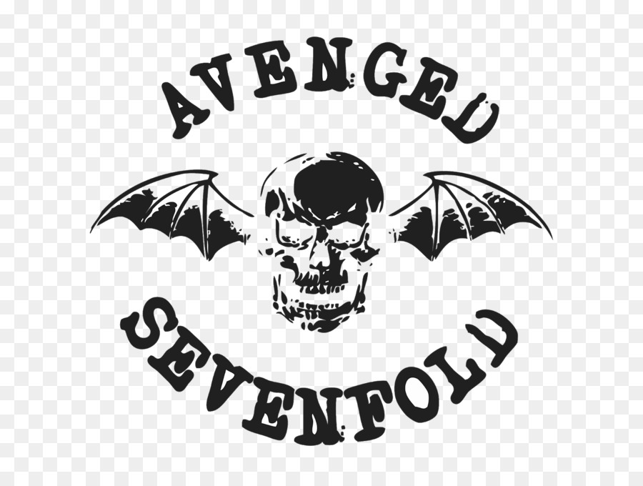 Avenged Sevenfold Logo Disturbed Black and white Stencil - avengers logo.png png download - 1600*1200 - Free Transparent Avenged Sevenfold png Download.