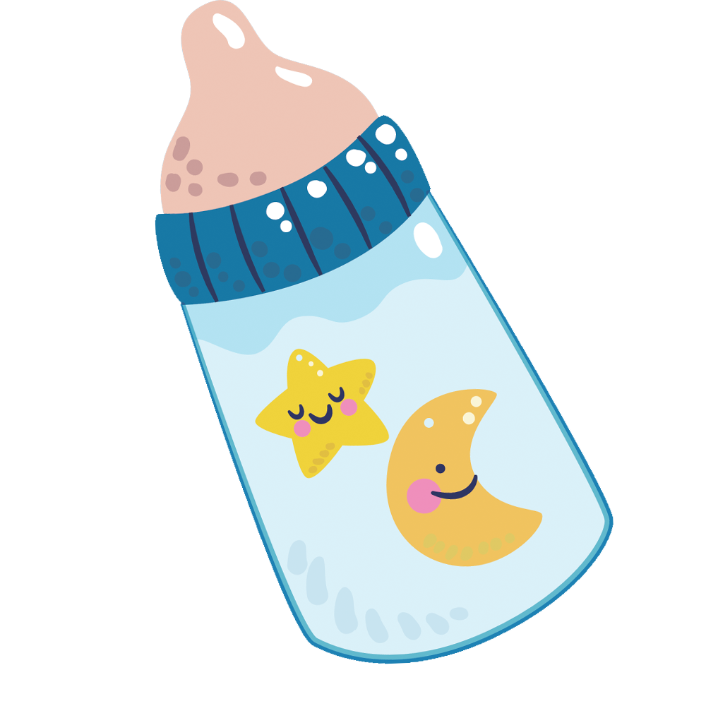 Milk Baby bottle Infant - Baby bottle vector material png download