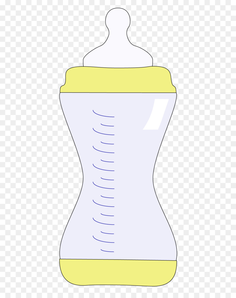 Baby bottle Yellow Pattern - White baby bottle vector material png download - 1200*1500 - Free Transparent Baby Bottle png Download.