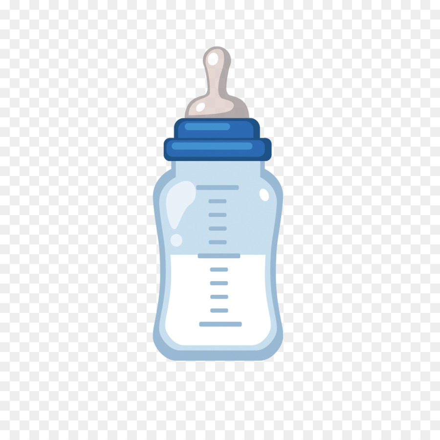 Baby bottle Milk Infant - Vector material loaded milk baby bottle png download - 1000*1000 - Free Transparent Milk png Download.