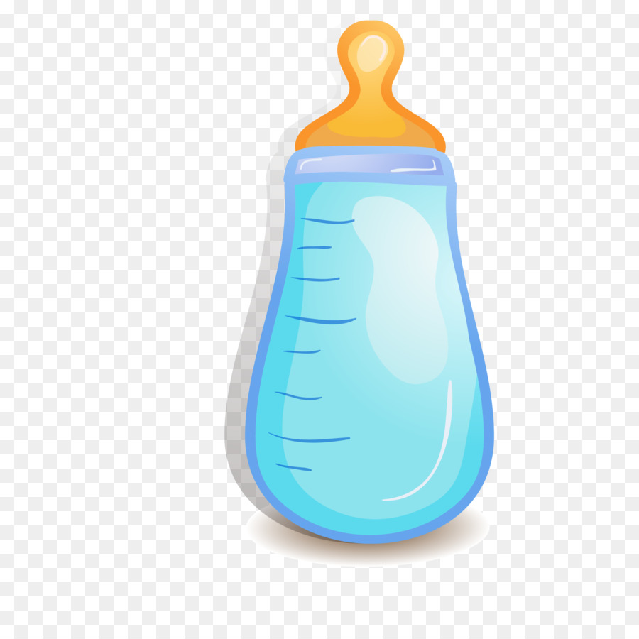 Baby bottle Infant - Cartoon baby bottle vector png download - 2083*2083 - Free Transparent Baby Bottle png Download.
