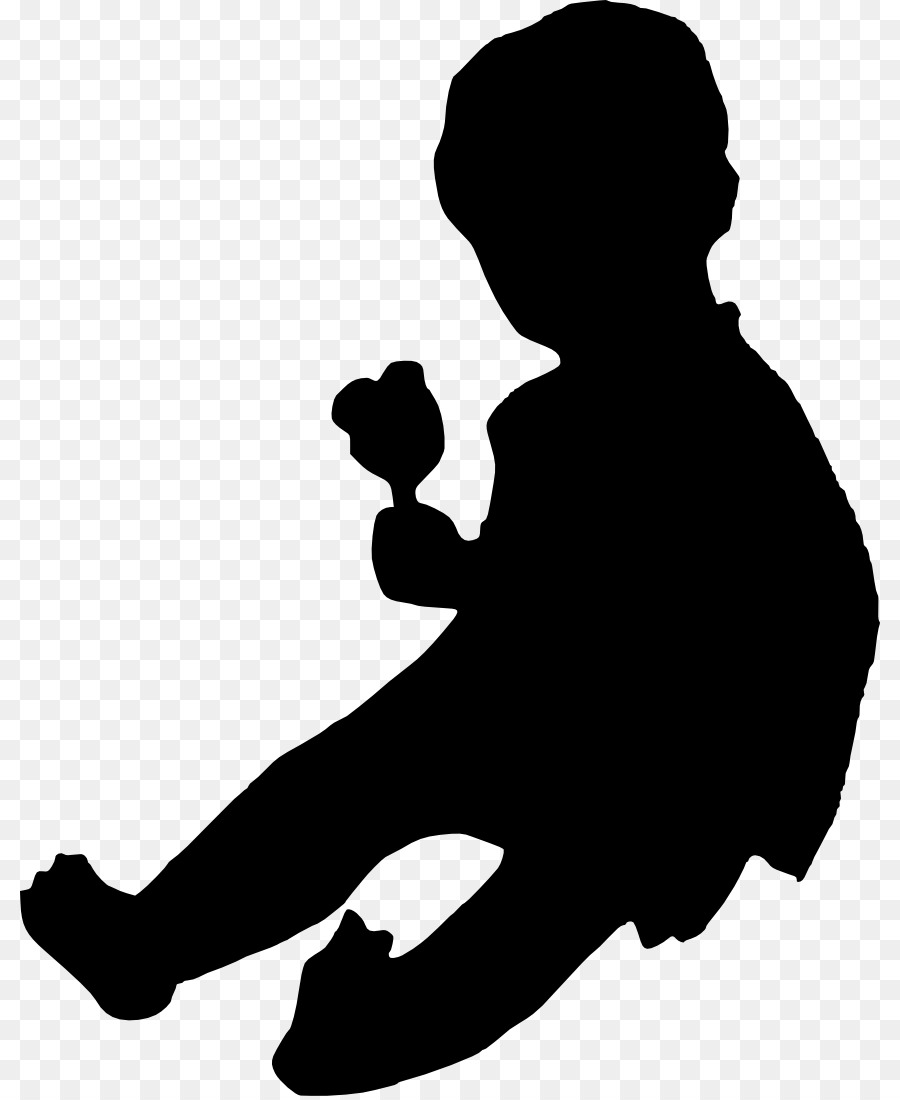 Silhouette Infant Clip art - Silhouette png download - 860*1096 - Free Transparent Silhouette png Download.