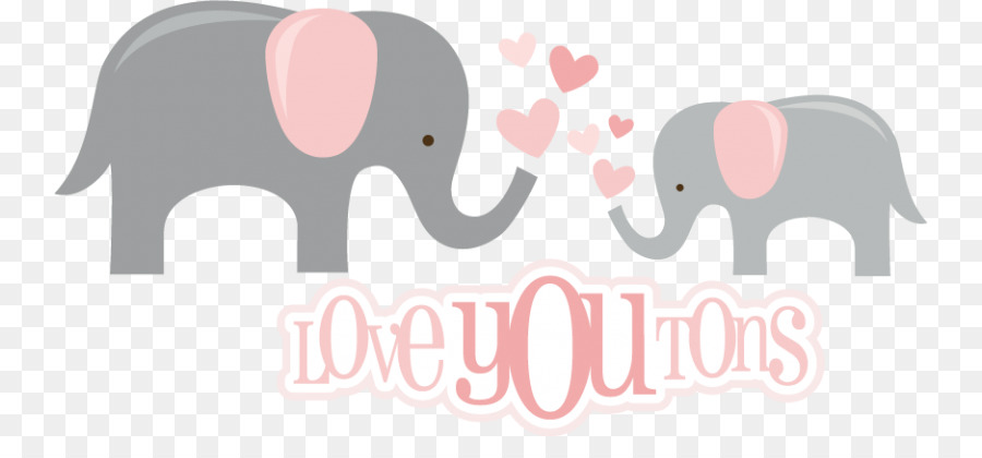 Indian elephant African elephant Clip art - elephant baby shower png download - 800*401 - Free Transparent  png Download.