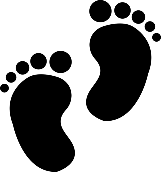 Footprint Infant Child - child png download - 560*600 - Free