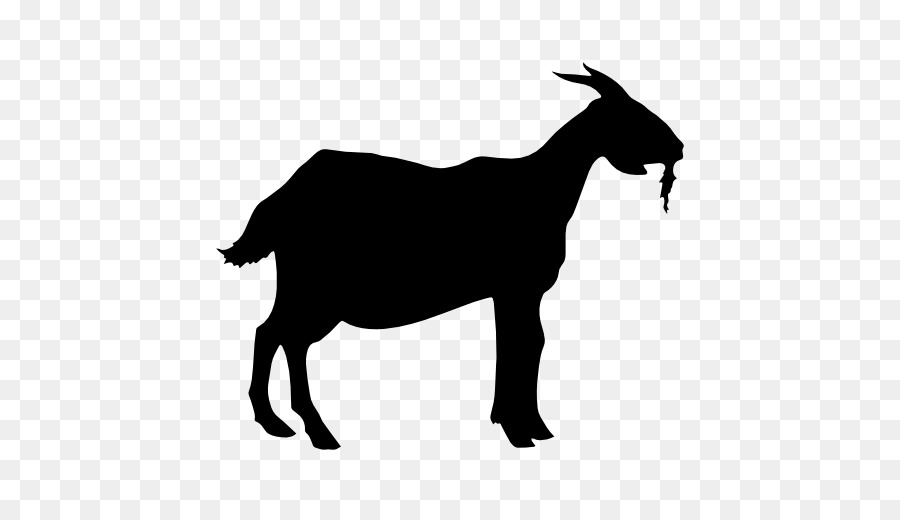 Goat Silhouette Scalable Vector Graphics - Goat Silhouette png download - 512*512 - Free Transparent Goat png Download.