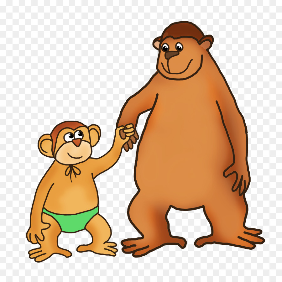 Bear Baby Monkeys Gorilla Clip art - monkey funny png download - 877*886 - Free Transparent Bear png Download.