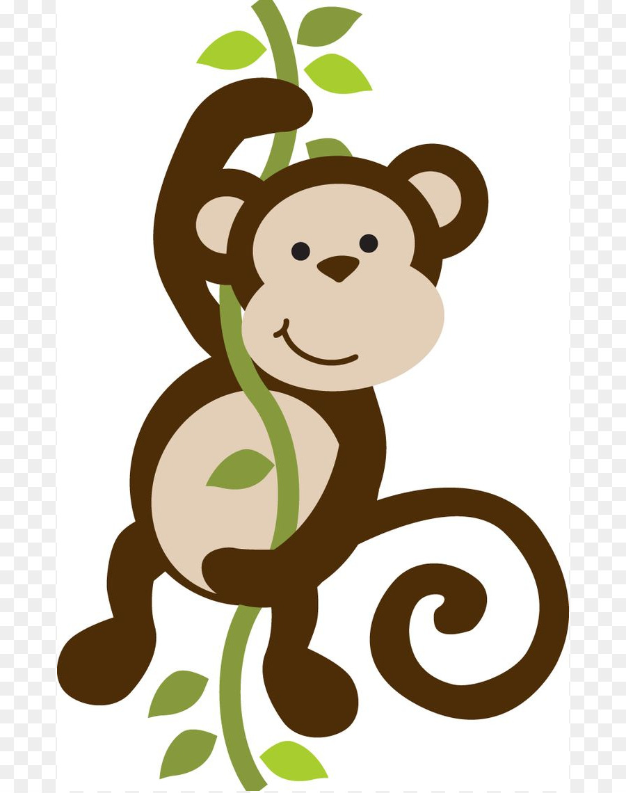 Baby Monkeys Safari Clip art - Monkey PNG Download Free png download - 736*1137 - Free Transparent Baby Monkeys png Download.