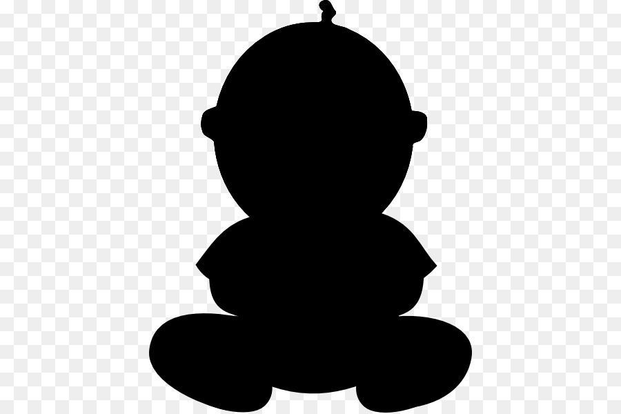 Silhouette Clip art - baby silhouette png download - 468*598 - Free Transparent Silhouette png Download.