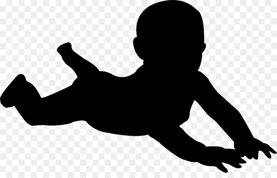Silhouette Infant Clip art - Silhouette png download - 1076*673 - Free Transparent Silhouette png Download.
