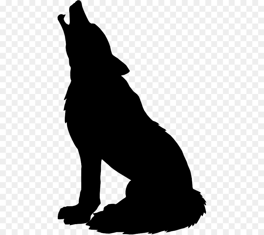 Gray wolf Silhouette Drawing Clip art - Wolf Head Silhouette png download - 508*798 - Free Transparent Gray Wolf png Download.