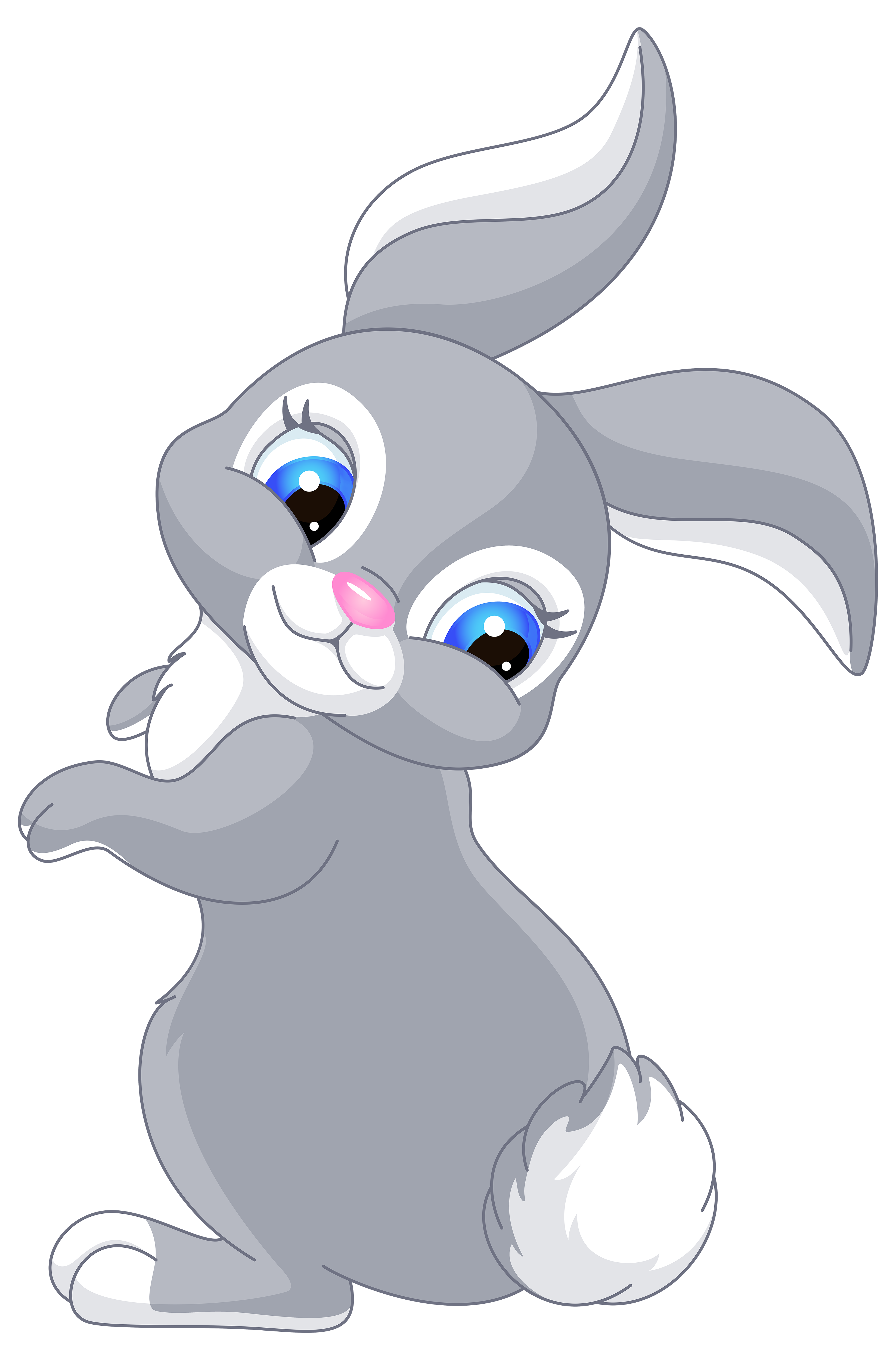 Easter Bunny Rabbit Cartoon Clip Art Cute Bunny Cartoon Png Clip Art Image Png Download 3295 5000 Free Transparent Easter Bunny Png Download Clip Art Library