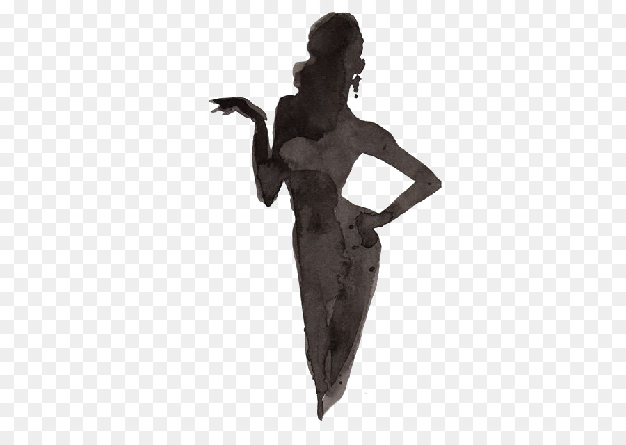 Drawing Silhouette Woman - Woman Silhouette png download - 440*628 - Free Transparent Drawing png Download.