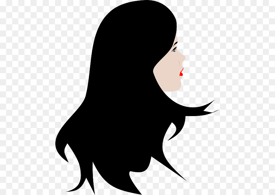 Smiley Woman Clip art - back of head png download - 538*640 - Free Transparent  png Download.