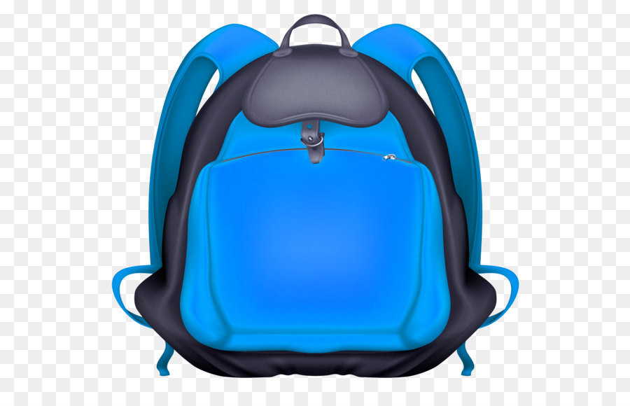 Backpack Clip art - Blue Backpack Transparent PNG Clipart png download - 4344*3765 - Free Transparent Backpack png Download.