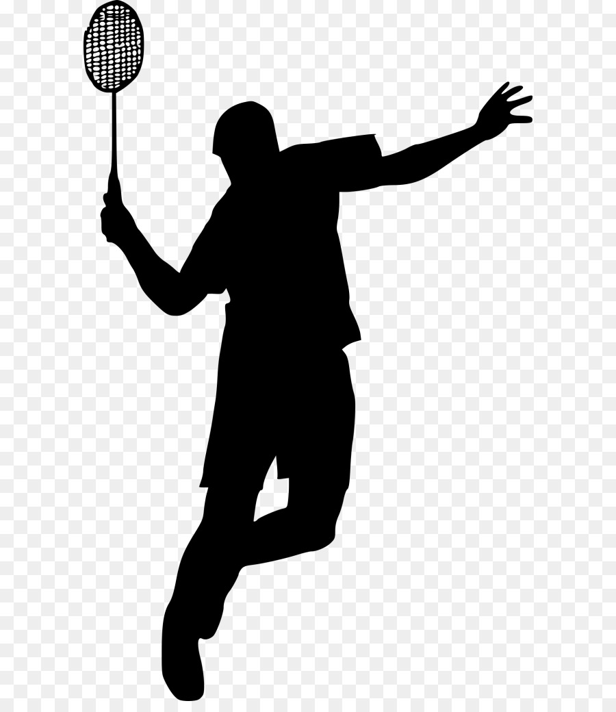 Silhouette Badminton Sport Basketball - badminton logo png download - 656*1024 - Free Transparent Silhouette png Download.