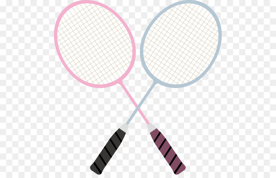Badmintonracket Badmintonracket Shuttlecock Sport - badminton racket png download - 547*569 - Free Transparent Racket png Download.