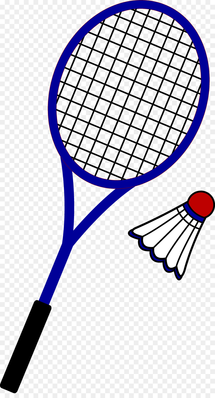 Racket Rakieta tenisowa Tennis Ball Clip art - Badminton png download - 3069*5594 - Free Transparent Racket png Download.