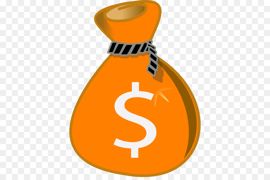 Money bag Clip art - money bag png download - 438*596 - Free Transparent Money Bag png Download.