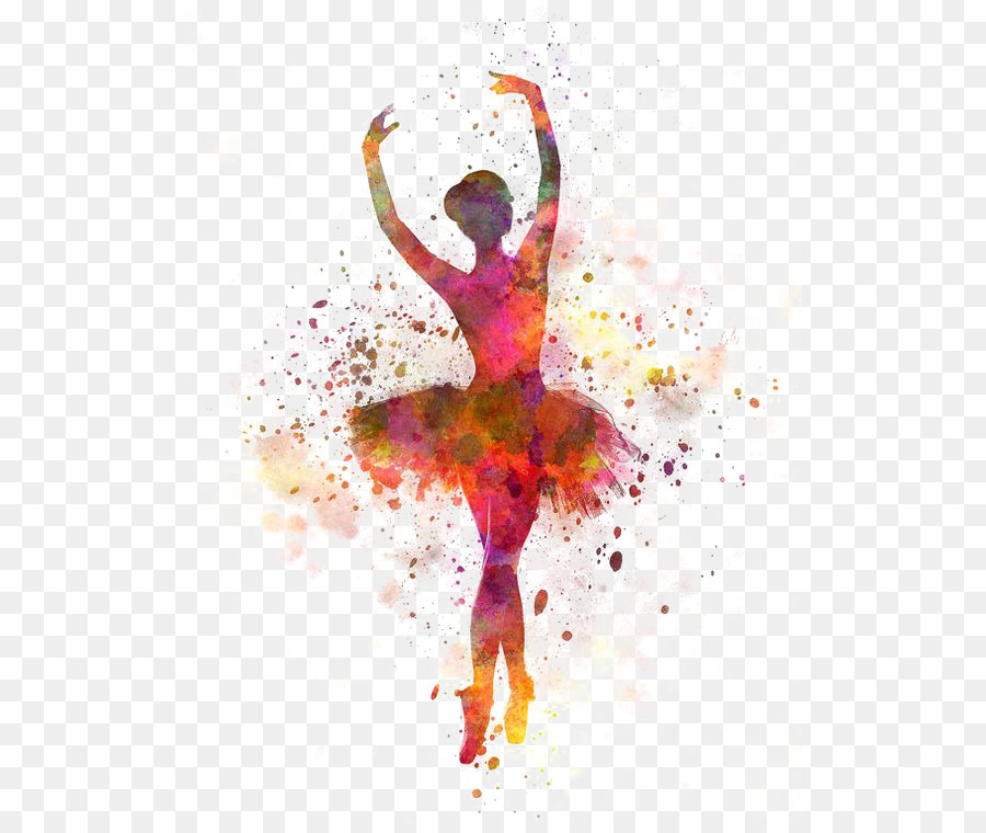 Ballet Dancer Watercolor painting - Swan Dance png download - 564*752 - Free Transparent Dance png Download.