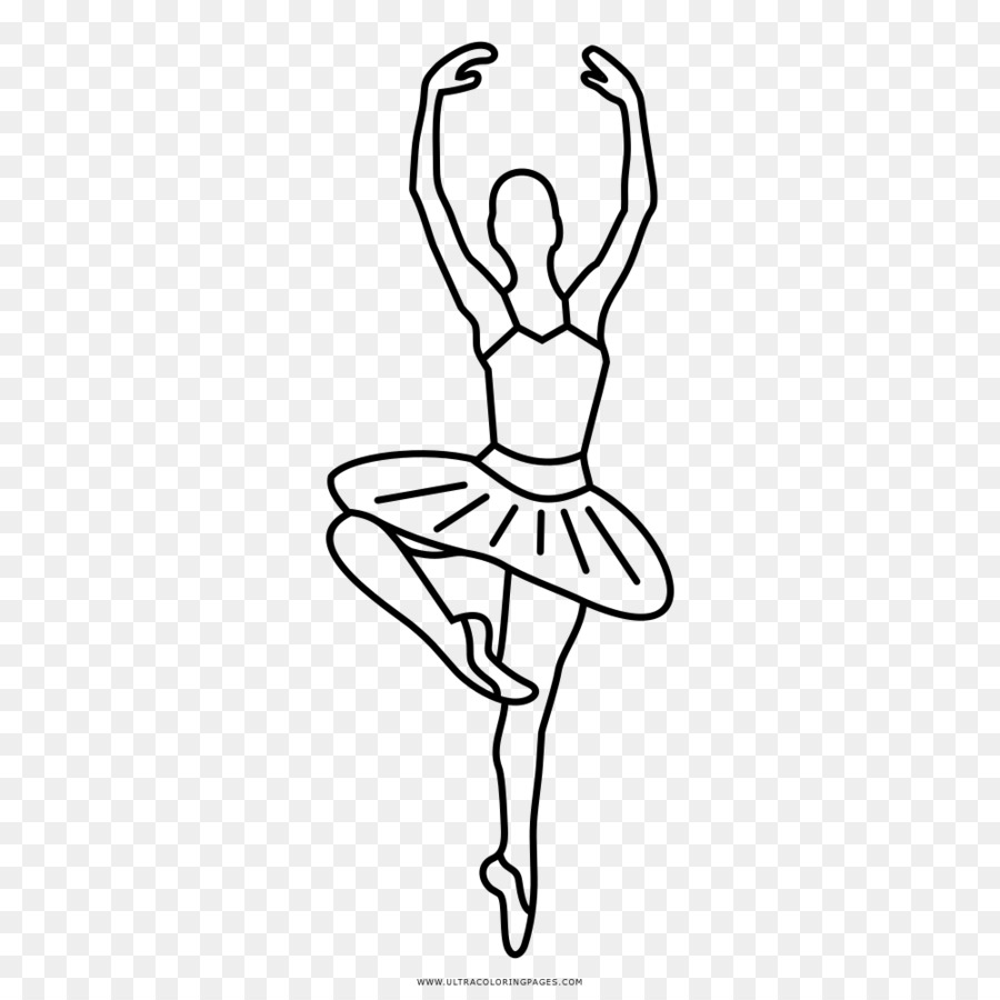 Drawing Ballet Dancer Line art - ballerina png download - 1000*1000 - Free Transparent  png Download.