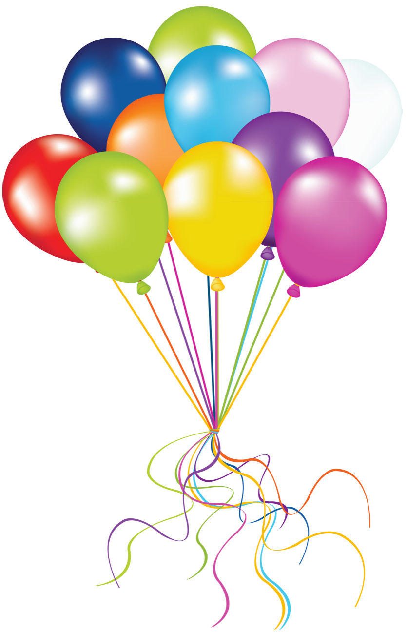 Balloon Birthday Clip Art Transparent Balloons PNG Picture Png Download 835 1296 Free