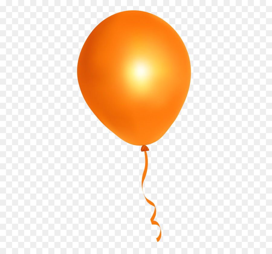 Balloon Orange Clip art - balloons png download - 500*836 - Free Transparent Balloon png Download.
