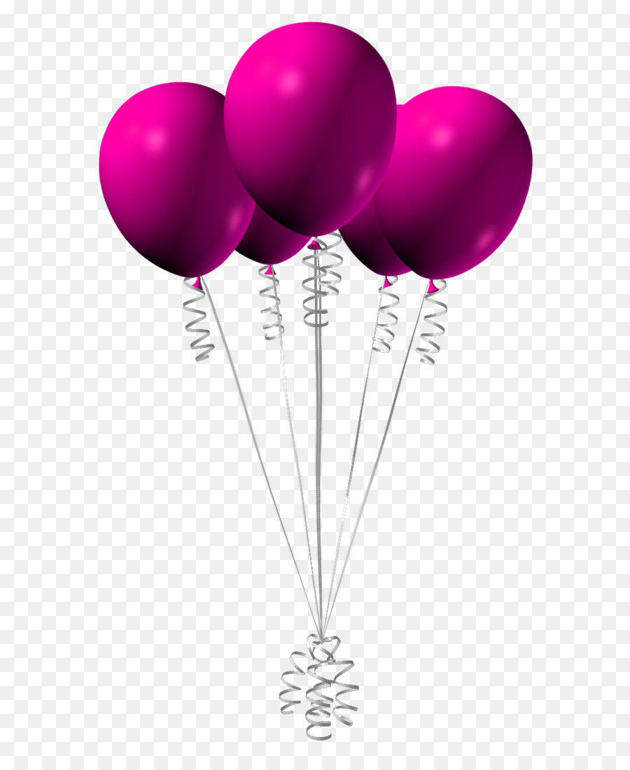 Pink Balloon Clip art - Pink Balloons PNG Clipart Image png download - 744*1251 - Free Transparent Balloon png Download.