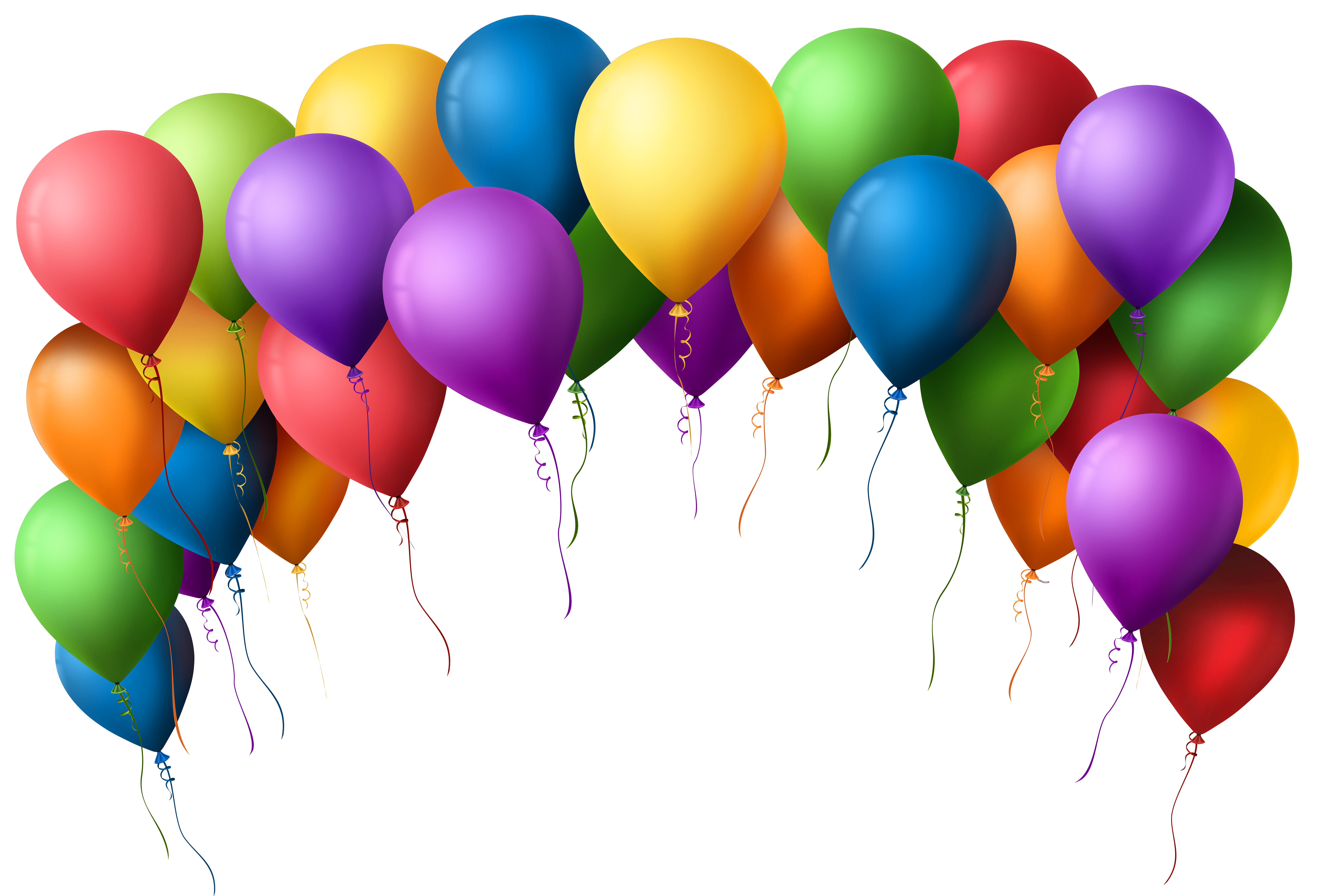 Balloon Birthday Clip art - balloon png download - 7000*4766 - Free