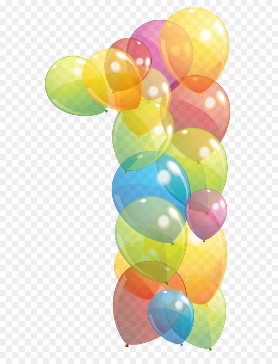 Yellow Balloon - Transparent One Number of Balloons PNG Clipart Image png download - 2349*4199 - Free Transparent Balloon png Download.
