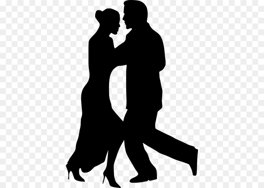 Ballroom dance Silhouette Partner dance - Couple dance png download - 450*640 - Free Transparent Dance png Download.