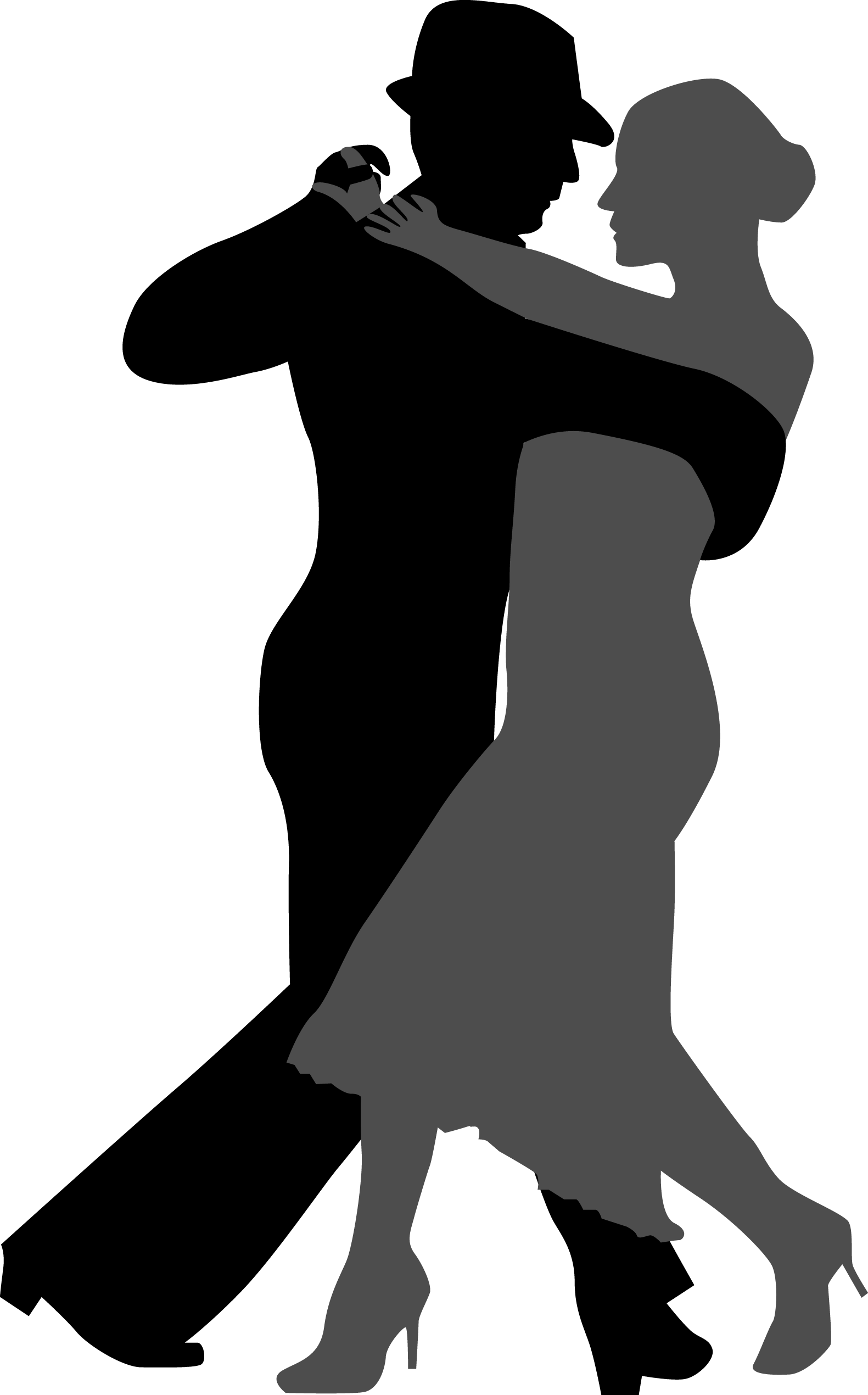 ballroom dance silhouette
