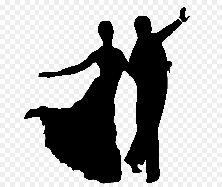 Silhouette Foxtrot Ballroom dance Jive - dancing png download - 740*753 - Free Transparent Silhouette png Download.