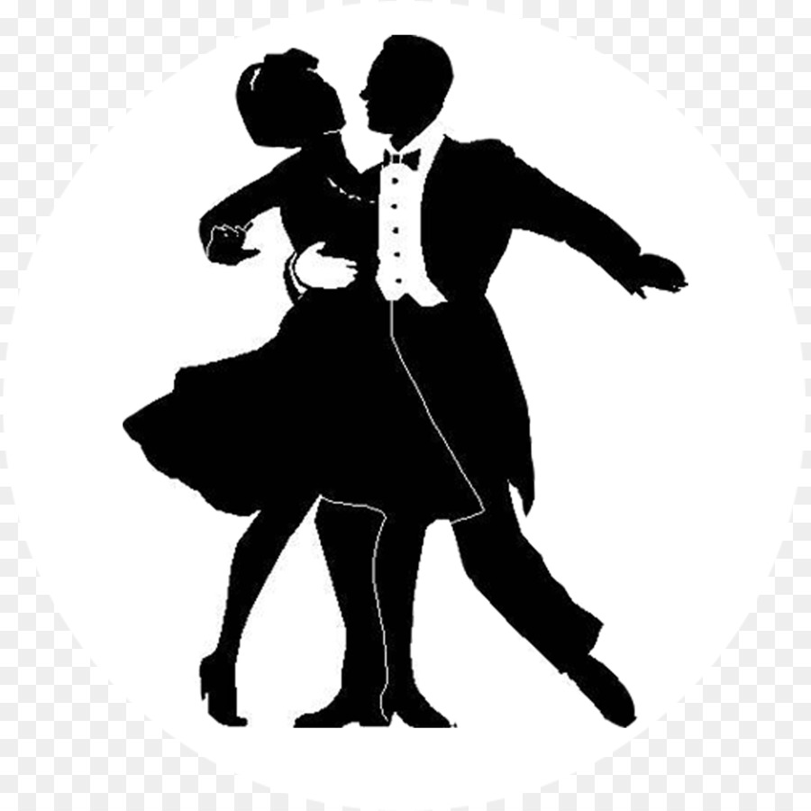 Ballroom dance Silhouette Tango Clip art - dancing png download - 1024*1024 - Free Transparent Dance png Download.