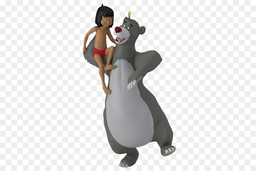 The Jungle Book Baloo Mowgli Rudolph Christmas ornament - the jungle book png download - 600*600 - Free Transparent  png Download.